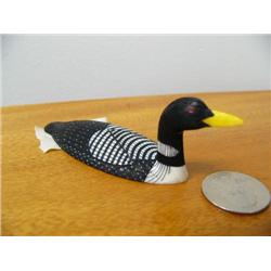 CHOICE on 5 birds by Al Mayac approx. 4": Yellow-billed loon (2)