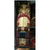 Image 2 : Lot of 6 totem poles- not Alaskan, imported- approx. 24-1/2" tall each (114)