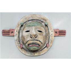 Yup'ik Eskimo style mask- imported- 20-3/8" x 33" (114)