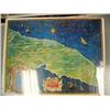Image 6 : Lot of 6 shrink-wrapped prints of mosaic maps that are in the Vatican in Rome (2)