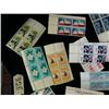 Image 2 : Large lot of unused 5 cents plate blocks (blocks of 4) with numbers in excellent condition (2)