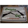 Image 1 : Porcelain steel remington guns 30x20" sign (repro)