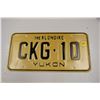 Image 1 : NOS Yukon commerical license plate
