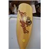 Image 2 : Beer advertising canoe paddle signed by Brewery Owner