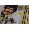 Image 2 : Derek Sanderson pennant & Mighty Ducks NHL ring