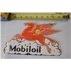Image 1 : Mobil oil sign porcelain