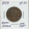 Image 1 : 1858 Queen Victoria large cent