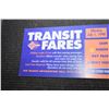 Image 2 : Saskatoon Transit sign plastic sign 35x11