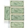 Image 2 : Lot of 5, 1954 uncirculated 1 dollar bills