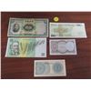 Image 1 : Lot of 5 different nations bills