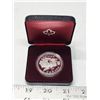 Image 1 : 1981 Proof Silver Dollar. Commemorates the 100th Anniversary of the beginning of the Trans-Canada Ra