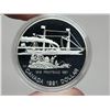 Image 2 : 1991 Proof Silver Dollar. Commemorates the 175th Anniversary of the steamer Frontenac. Proof with Ul