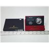 Image 1 : 2005 Proof Silver Dollar. Commemorates the 50th Anniversary of the Canadian flag. 99.99% pure Silver