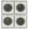 Image 2 : Lot of 4 Canadian Nickel Dollars. Includes 1974 Winnipeg Centennial, 1976, 1984 Jacques Cartier & 19