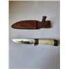 Image 1 : Hunting knife with leather case