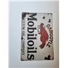 Image 1 : Mobile oil tin sign repro