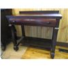 Image 2 : *OFFSITE* Rosewood Empire style library table 38"L x 19"D x 33" high