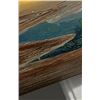 Image 14 : WOW - Huge one-of-a-kind signed Levine Flexhaug 'Flexie' signed painting on driftwood approx 68" lon