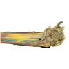 Image 5 : WOW - Huge one-of-a-kind signed Levine Flexhaug 'Flexie' signed painting on driftwood approx 68" lon