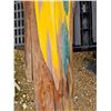 Image 8 : WOW - Huge one-of-a-kind signed Levine Flexhaug 'Flexie' signed painting on driftwood approx 68" lon