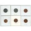 Image 2 : 6 Canadian small cents & nickel