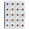 Image 2 : Two sheets of canadian pennies of various years- 40 coins