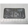 Image 2 : Small Saskatchewan license plate - TC-158