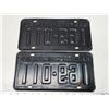 Image 3 : Pair of 1960 Saskatchewan license plates - 169-011