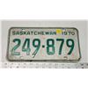 Image 1 : 1970 Saskatchewan license plate - 249-879