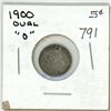 Image 1 : 1900 Canadian silver 5 cent coin