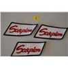 Image 1 : Vintage Scorpian snowmobile patches