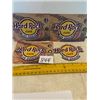 Image 1 : 4-4' Hard Rock Café embroidered cloth patch