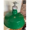 Image 1 : 18" Pocelain lamp shade Green