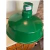 Image 1 : 18" Pocelain lamp shade Green