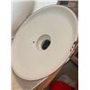 Image 2 : 18 1/2" Red Porcelain shade