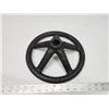 Image 3 : Cast iron turn wheel - 10" across