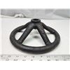Image 4 : Cast iron turn wheel - 10" across