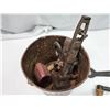 Image 3 : Pail of assorted tools