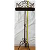 Image 1 : Antique metal baroque pattern music stand with page weights