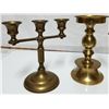 Image 3 : Vintage brass candle holders