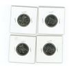 Image 2 : Set of 4 canadian quarters three 2007 vancouver 2010 olympic curling and arehcerysport and one 2008 