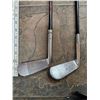 Image 2 : Two antique golf clubs