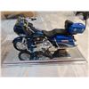 Image 2 : Motor harley-davidson cycles 1/18 scale cast metal collectible with certificate of authenticity-new
