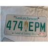 Image 2 : Lot of 2 license plates 474-EPM and 3R336