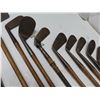 Image 3 : Antique wood shaft golf club set