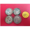 Image 2 : Lot of 4, 1898 austria silver coin