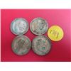 Image 2 : Lot of 4 austria silver coins ( 2-1895, 1-1896 and 1-1902)