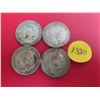 Image 2 : Lot of 4, 1893 hungary silver coins