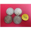 Image 2 : Lot of 4 , 1895 hungary silver coins