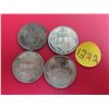 Image 1 : Lot of 4, 1895 hungary silver coins